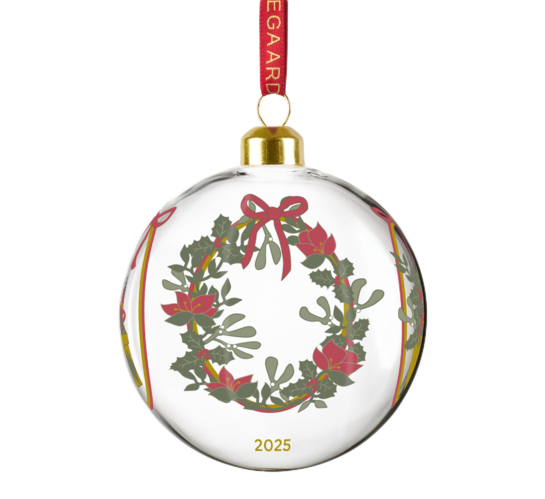 2025 årets julekule stor klar fra Holmegaard