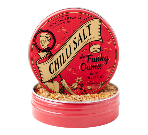 Chillisalt 90g fra Funky Ouma