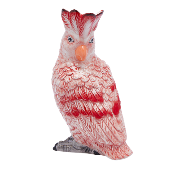 <p>Papegøye vase 22 cm rosa EDG Enzo de Gasperi</p>
