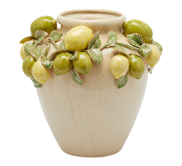 Freaky Limoni vase 26,5 cm med sitroner EDG Enzo de Gasperi