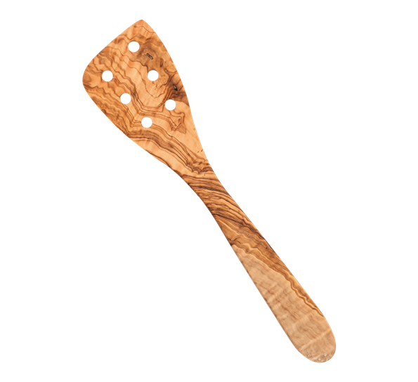 Stekespade med hull 30 cm oliventre OlivArte
