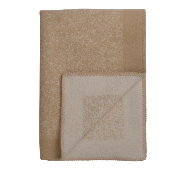 Mineral pledd 135x200 cm sand Røros Tweed