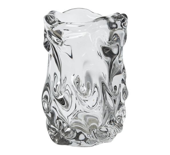 Virelle vase H24 cm klar Ferm Living