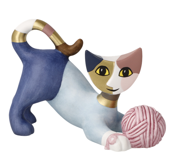 Katt mini Gioco col gomitolo 7 cm Goebel
