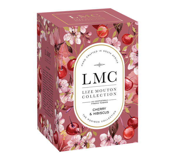 LMC te Cherry & Hibiscus Rooibos 20 teposer LMC – Lize Mouton Collection