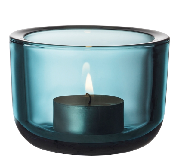 Valkea lyslykt 60 mm sjøblå fra Iittala