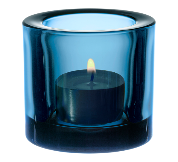 Kivi lyslykt turkis fra Iittala