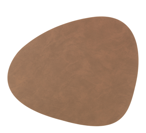 Curve Nupo spisebrikke 37x44 cm brun Lind DNA