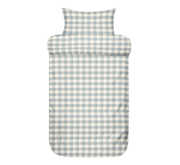 Alvar sengesett dempet blå 140x200 cm Høie