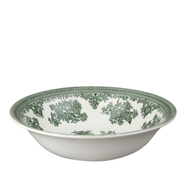 Green Asiatic Pheasants tallerken dyp 20,5cm fra Burleigh