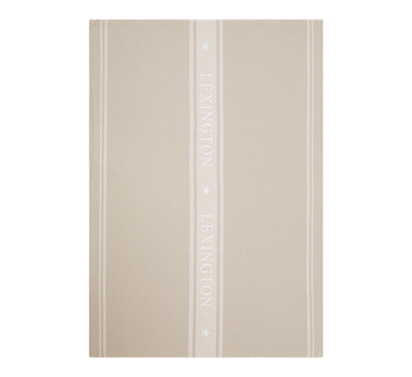<p>Icons Star kjøkkenhåndkle&nbsp;50x70 cm beige hvit Lexington</p>
