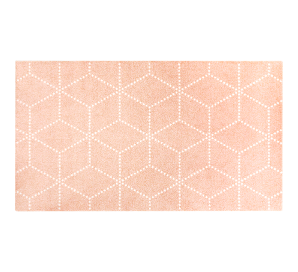 Hagl Blush dørmatte 85x150 cm fra Heymat