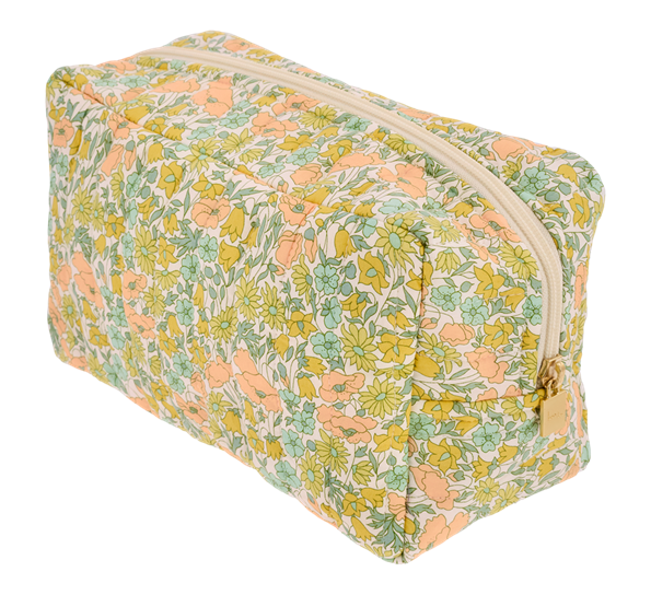 Toalettmappe stor Liberty Poppy & Daisy pastell Bon Dep