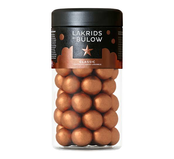 Classic lakris standard Caramel 270g fra Lakrids By Johan Bülow