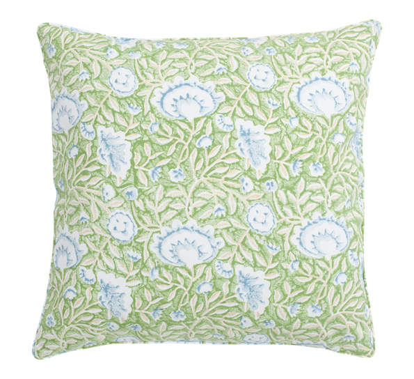 Mathilde putetrekk 50x50 cm grønn blå beige Chamois