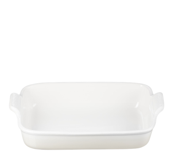 Heritage ildfast fat 4L 39x25,4 cm meringue fra Le Creuset