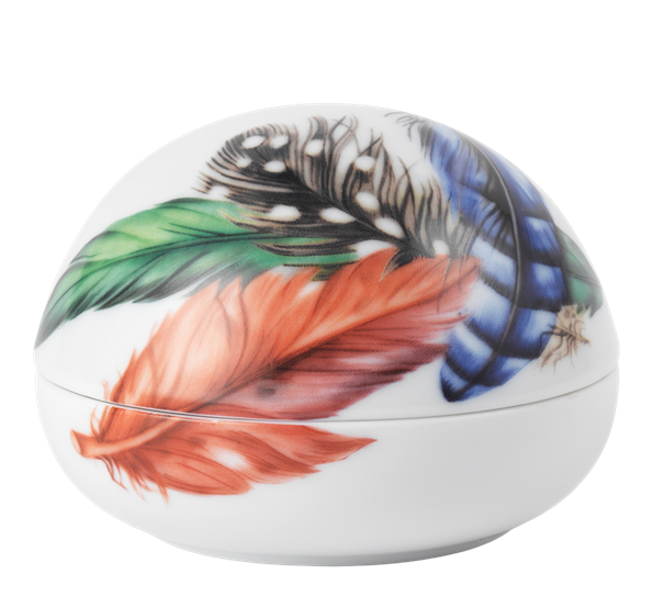 Bonbonniere 2025 fjær 10 cm fra n