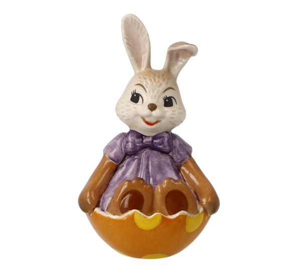 Mini påskekanin I`m so happy 7 cm fra Goebel