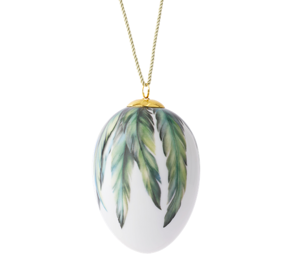 Påskeegg 2025 stort skjærefjær 10 cm fra n