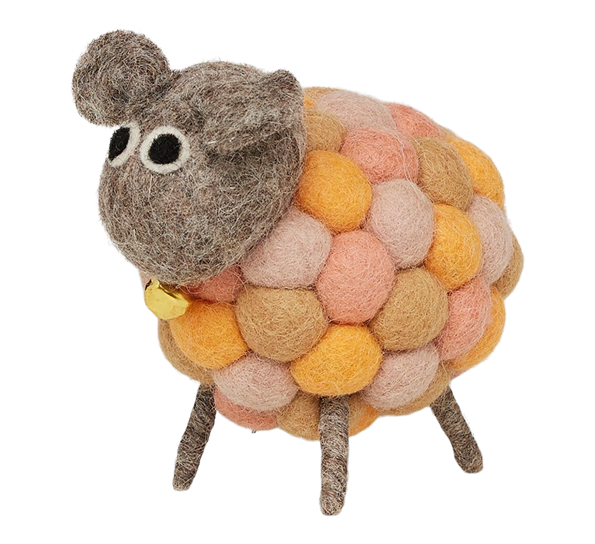 Ullfilt sauen Gylden vår 7,5 cm fra Und