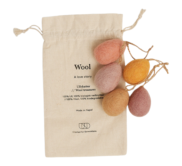 Ullegg små Gylden vår 5-pk 4 cm fra Und