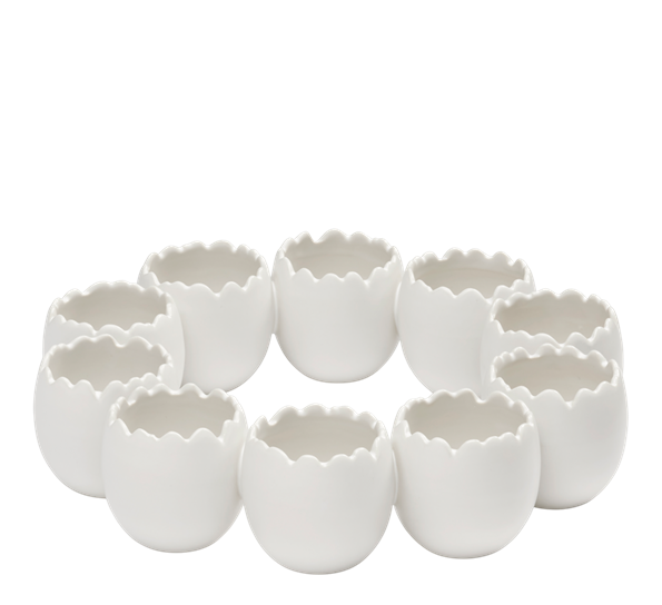 Påskekrans egg hvit fra Cooee Design