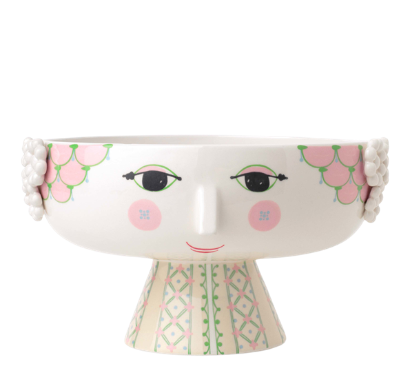 Eva skål på stett soft pink Ø24cm fra Bjørn Wiinblad