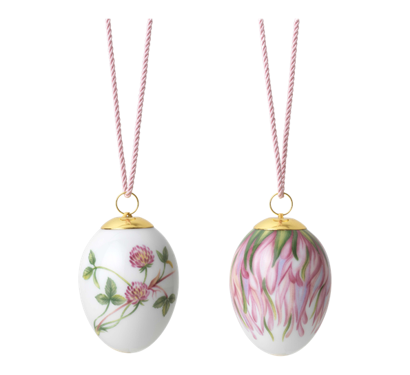 Påskeegg 2023 Rødkløver 2 pk fra Royal Copenhagen