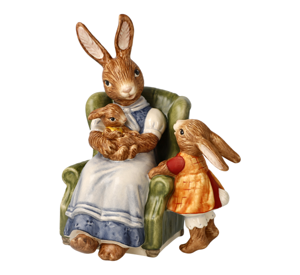 <p>Påskeharer Offspring LTD 17 cm Goebel</p>
