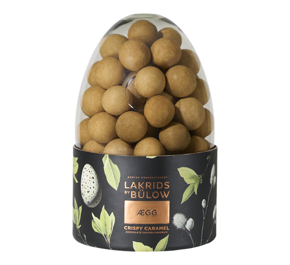 Ægg lakris Crispy Caramel 470g fra Lakrids By Johan Bülow