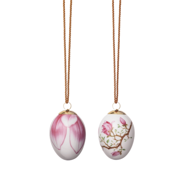 Påskeegg 2019 2Stk Magnolia Magnolia kronblad fra Royal Copenhagen