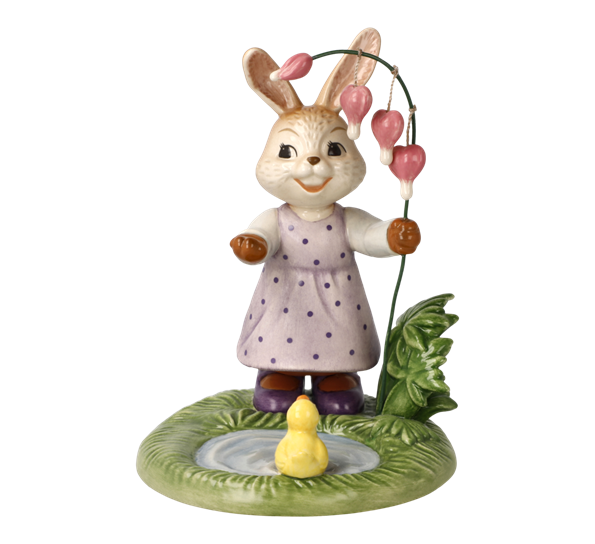 <p>Påskehare Every blossom is a small miracle 13 cm Goebel</p>
