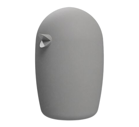 Ceramic Bird 12 cm grå fra Cooee Design