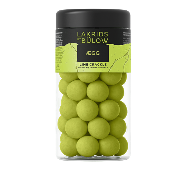 Ægg Lime Crackle lakris standard 270g fra Lakrids By Johan Bülow
