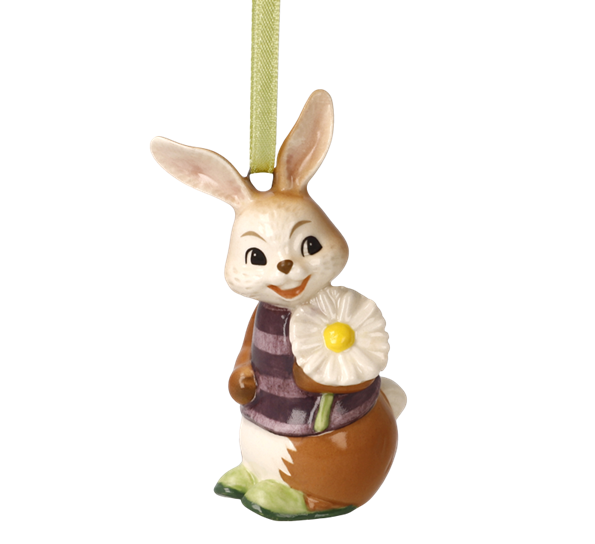 <p>Ornament mini påskekanin I`m Glad Youre Here 7 cm Goebel</p>
