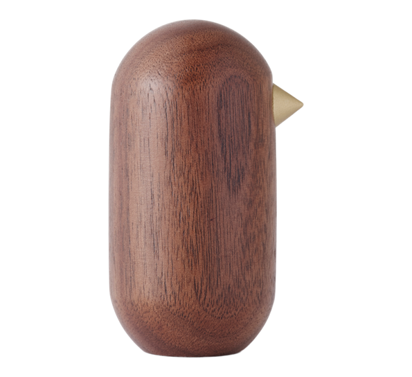 Little bird 7 cm walnut fra Normann Copenhagen