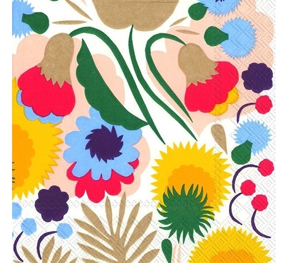Marimekko Pikkukellukka lunsjservietter Ihr
