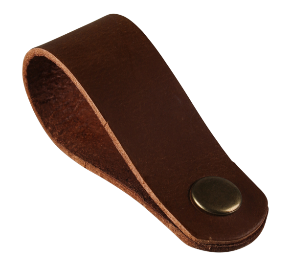 Serviettringer skinn cognac 6-pk fra Stuff Design