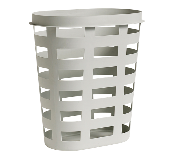 Basket kleskurv stor lysgrå fra HAY