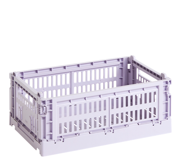 Colour Crate 17x26,5x10,5 cm lavendel oppbevaringskasse fra HAY