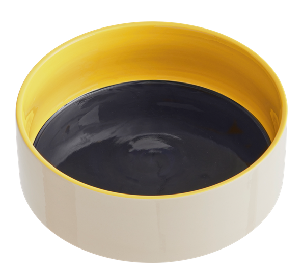 HAY Dogs hundeskål ø20,8 cm blå gul fra HAY