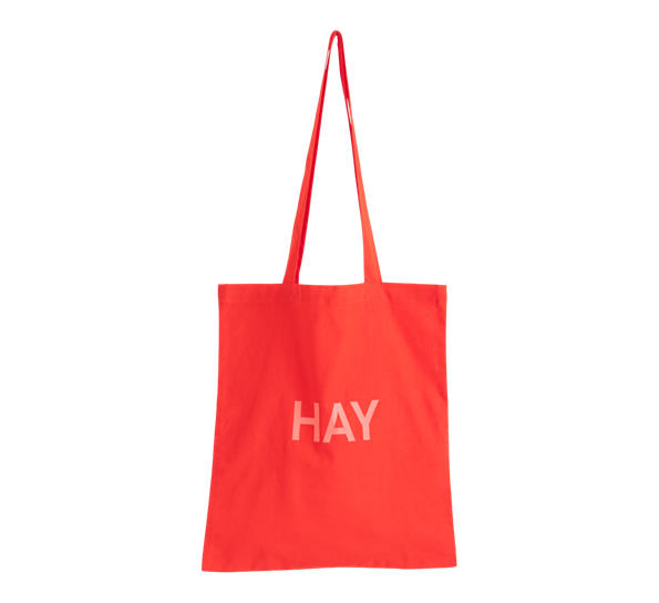 Tote bag 40x37 cm poppy red fra HAY