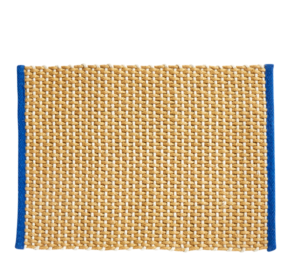 Dørmatte gul 50x70 cm fra HAY