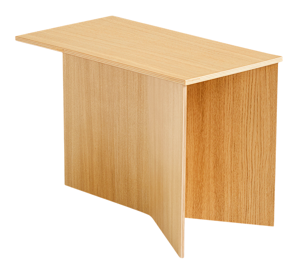 Slit sidebord L49,5xW27,5xH35,5 eikefiner fra HAY