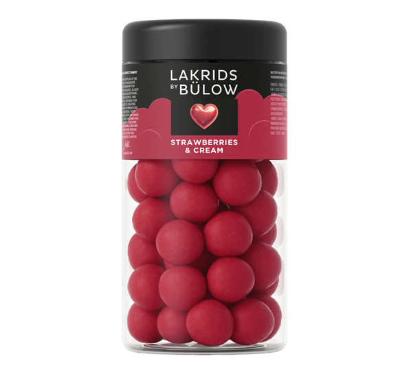Love lakris standard Strawberry & Cream 295g fra Lakrids By Johan Bülow