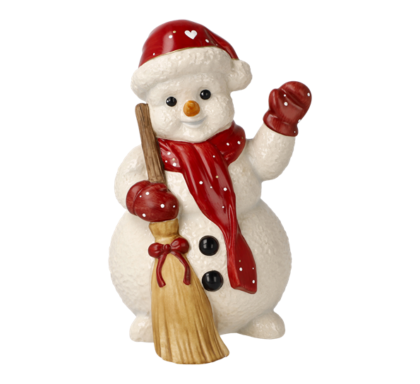 Snømann Winter Cleaning 12 cm Goebel