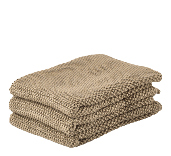 Kjøkkenklut 3-pk khaki Zone