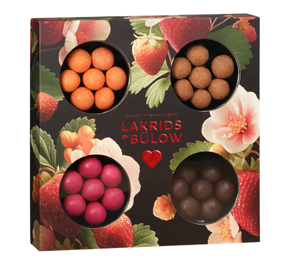 Love selection box 2026 liten 175g fra Lakrids By Johan Bülow
