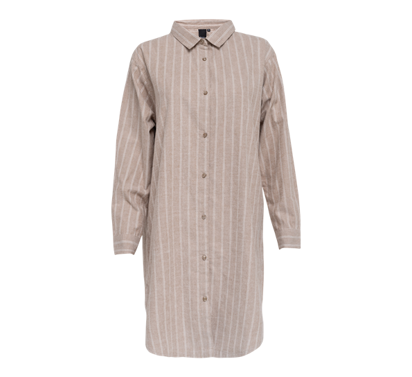 Pilen nattskjorte flanell brun XL fra Høie