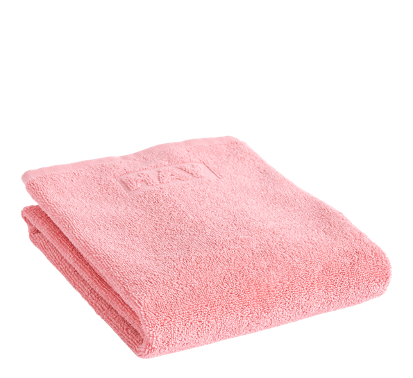 Mono gjestehåndkle 50x100 cm rosa fra HAY